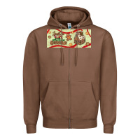 Chestnut just a girl who loves christmas Zipper Hoodie - BundleAndBundleShop