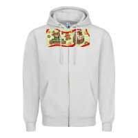 Dove Grey just a girl who loves christmas Zipper Hoodie - BundleAndBundleShop