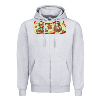 Heather Grey just a girl who loves christmas Zipper Hoodie - BundleAndBundleShop