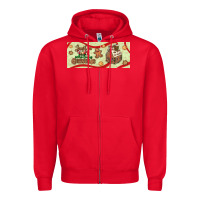 Red just a girl who loves christmas Zipper Hoodie - BundleAndBundleShop