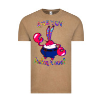 Vintage Coffee Funny Men Are You Feeling It Now Mr Krabs Gifts For Music Fans 1 Vintage Tee - lanVoArt