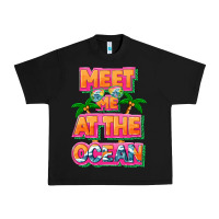 Meet Me At The Ocean Summer Urban Heavy Tee | Teevron