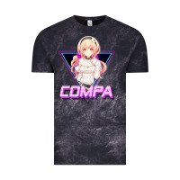 Cloud Black hyperdimension neptunia (compa aesthetic) Vintage Tee - lanVoArt