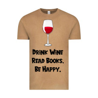 Vintage Camel drink wine, read books, be happy Vintage Tee - Bettercallsaul
