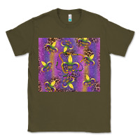Army Green mardi gras fleur de lis Classic Tee - RanaPortraitStore
