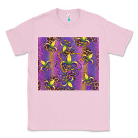 Bubblegum Pink mardi gras fleur de lis Classic Tee - RanaPortraitStore
