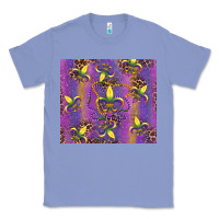 Colony Blue mardi gras fleur de lis Classic Tee - RanaPortraitStore