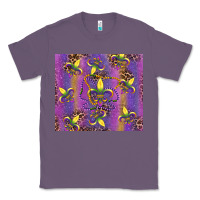 Lavender mardi gras fleur de lis Classic Tee - RanaPortraitStore