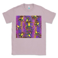 Lilac mardi gras fleur de lis Classic Tee - RanaPortraitStore