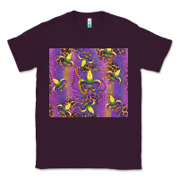 Plum mardi gras fleur de lis Classic Tee - RanaPortraitStore