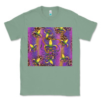 Sage mardi gras fleur de lis Classic Tee - RanaPortraitStore