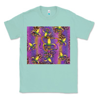 Seafoam mardi gras fleur de lis Classic Tee - RanaPortraitStore
