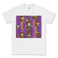 White mardi gras fleur de lis Classic Tee - RanaPortraitStore