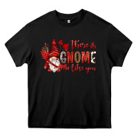 Black there is gnome one like you Heavy Core Tee - NancyCooperArtShop