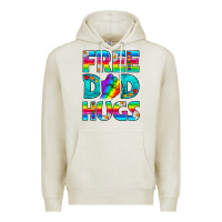 Pride Lgbtq Free Dad Hugs Premium Hoodie | Teevron