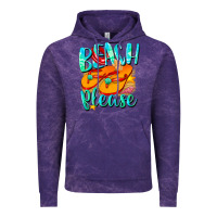 Cloud Purple Beach please Vintage Hoodie - NancyCooperArtShop
