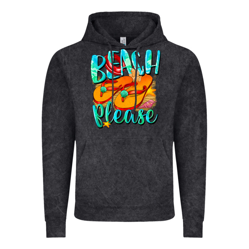 Beach Please Vintage Hoodie by NancyCooperArtShop | Teevron