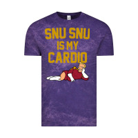 Cloud Purple Futurama Snu Snu Is My Cardio GIFT Vintage Tee - lanVoArt