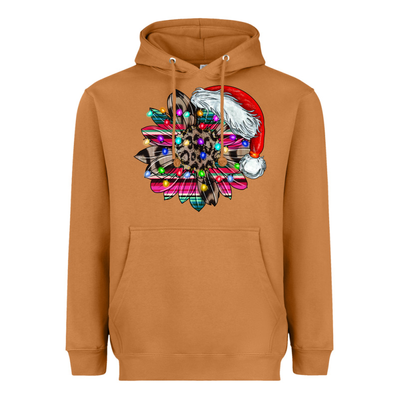 Serape And Leopard Christmas Heavyweight Hoodie by CowhideDigitalArt | Teevron