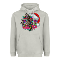 Moon Dust serape and leopard christmas Heavyweight Hoodie - CowhideDigitalArt