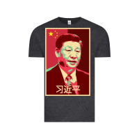 Vintage Black chairman xi jinping chinese communist party president china patriotic Vintage Tee - lanVoArt