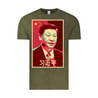 Vintage Olive chairman xi jinping chinese communist party president china patriotic Vintage Tee - lanVoArt