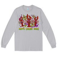 Moon Dust happy crawdi gras mardi gras carnival Long Sleeve Tee - Jasminsmagicworld