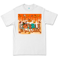 White gobble til you wobble tumbler Premium Tee - MaliasSmallBusiness