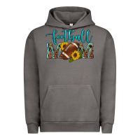 Pigment Tornado western leopard camouflage sunflowers  glitter mom football Urban Hoodie - Artiststas