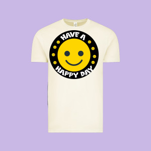 Have A Happy Day Vintage Tee Designed By Bettercallsaul