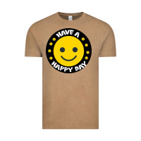 Vintage Coffee Have A Happy Day Vintage Tee - Bettercallsaul