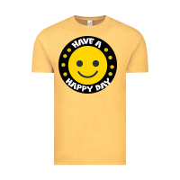 Vintage Mustard Have A Happy Day Vintage Tee - Bettercallsaul