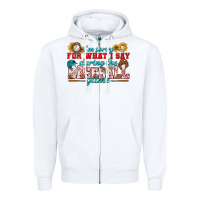 White i'm sorry for what i say during the baseball game Zipper Hoodie - BundleAndBundleShop