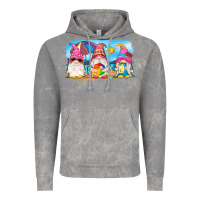 Cloud Rock summer gnomes Vintage Hoodie - NancyCooperArtShop