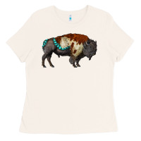 Gemstone Bison Ladies Tee | Teevron