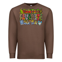 Chestnut Santa's Favorite Rad Tech Premium Sweatshirt - CowhideDigitalArt
