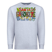 Heather Grey Santa's Favorite Rad Tech Premium Sweatshirt - CowhideDigitalArt