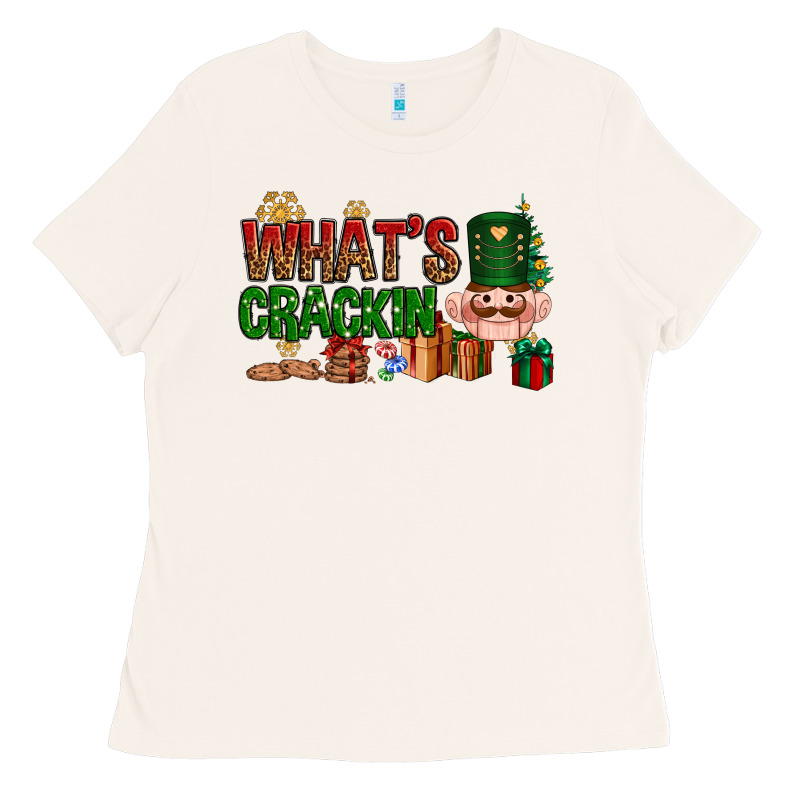 What's Crackin Christmas Ladies Tee by NancyCooperArtShop | Teevron