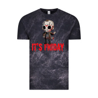 Cloud Black Funny Friday 13th Funny Halloween Horror Vintage Tee - lanVoArt