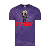 Cloud Purple Funny Friday 13th Funny Halloween Horror Vintage Tee - lanVoArt