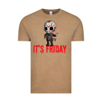 Vintage Coffee Funny Friday 13th Funny Halloween Horror Vintage Tee - lanVoArt