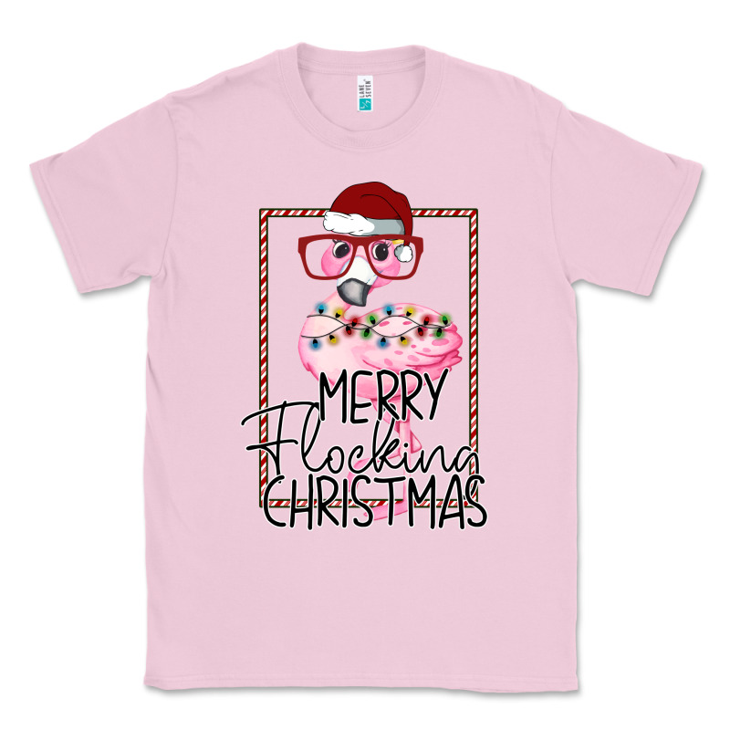 Merryy Flocking Christmas Flamingo Classic Tee by Bettercallsaul | Teevron