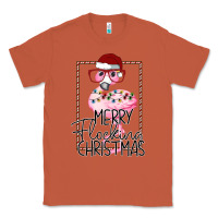 Copper Merryy Flocking Christmas Flamingo Classic Tee - Bettercallsaul