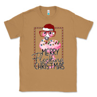 Toasted Coconut Merryy Flocking Christmas Flamingo Classic Tee - Bettercallsaul