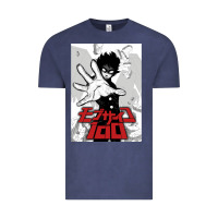 Vintage Denim mob psyco 100   % Vintage Tee - lanVoArt