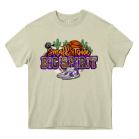 Mossy small town big spirit basketball Heavy Core Tee - NancyCooperArtShop