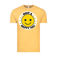 Vintage Mustard Have A Happy Day Vintage Tee - Bettercallsaul