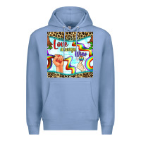 Colony Blue Pride lgbtq love always wins peace gender symbol Premium Hoodie - BundleAndBundleShop