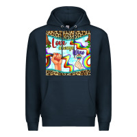 Navy Pride lgbtq love always wins peace gender symbol Premium Hoodie - BundleAndBundleShop