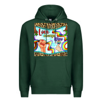 Sports Green Pride lgbtq love always wins peace gender symbol Premium Hoodie - BundleAndBundleShop
